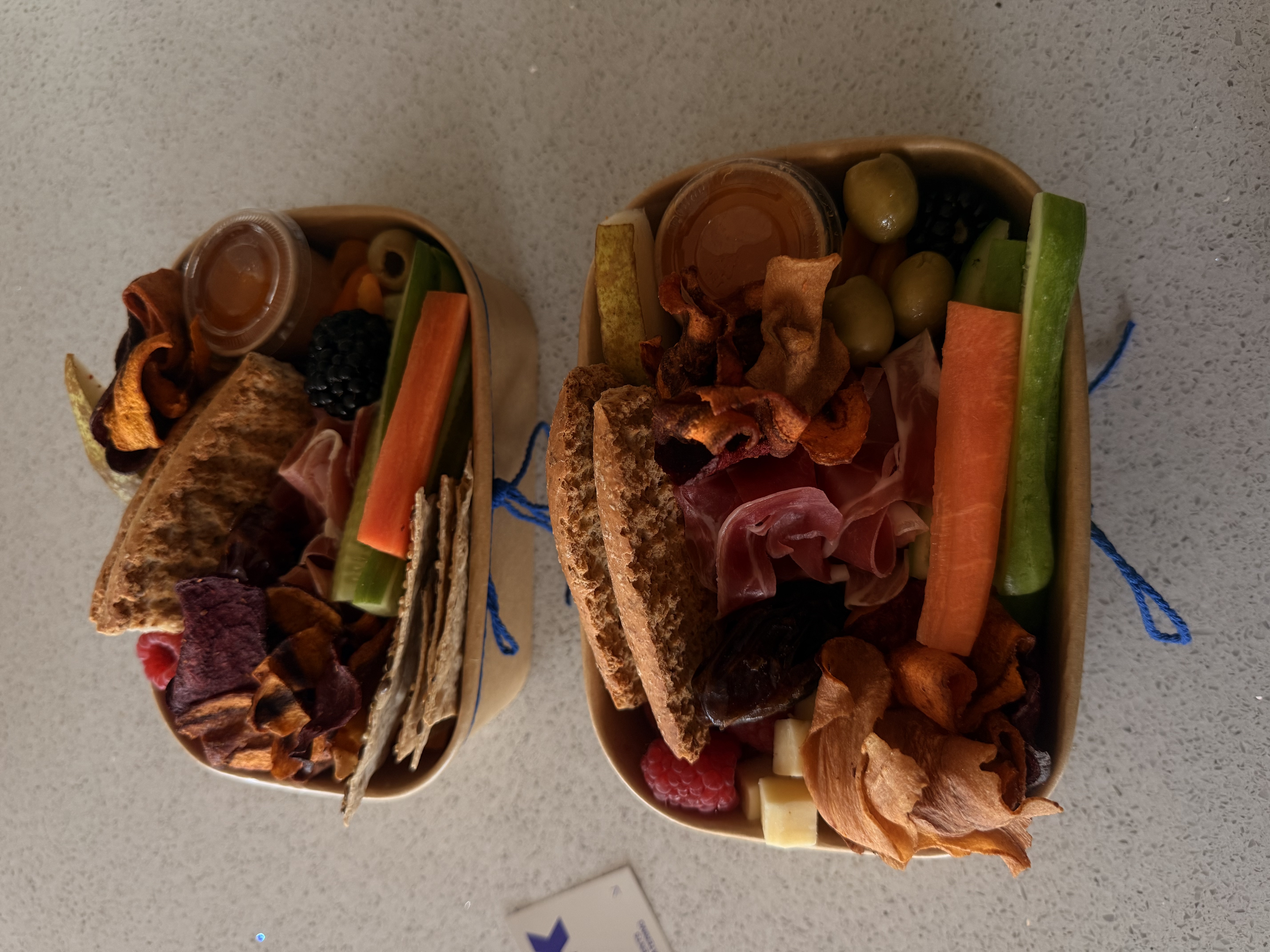 The Original Tuck Box open